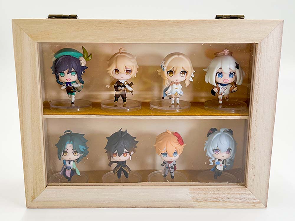 作ってみた 100均アイテムをdiyアレンジ ディスプレイケース Gangi Hobbyshop