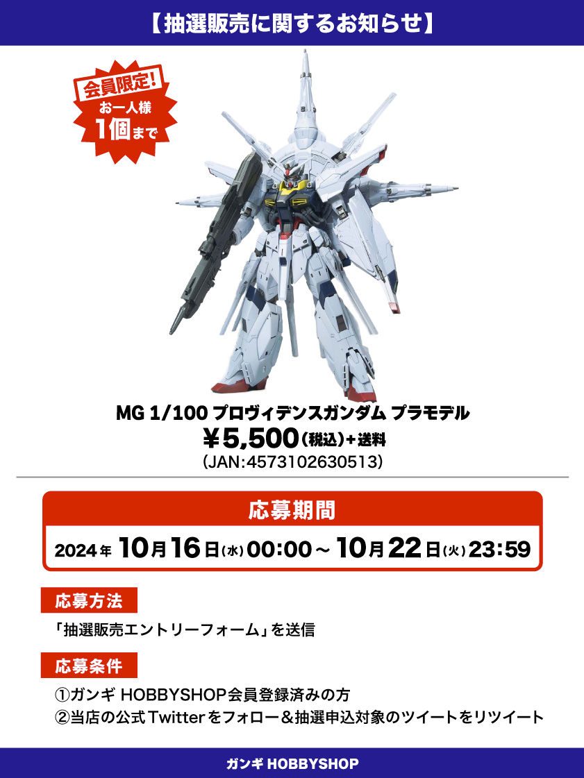 MGプロヴィデンスガンダム プレミアムエディション （MG 機動戦士 